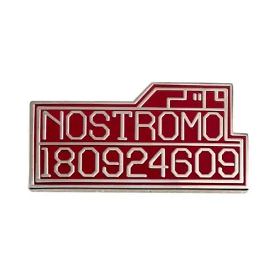 PIN svešzemju kosmosa kravas kuģis Nostromo 180924609 Emblem